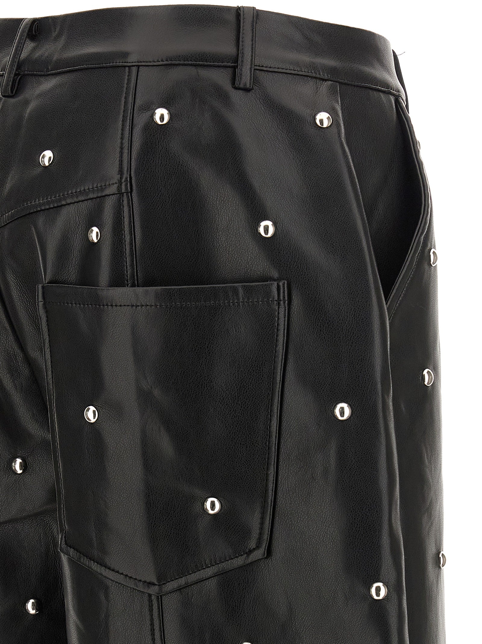 Rotate Birger Christensen 'Studded Cargo' Pants