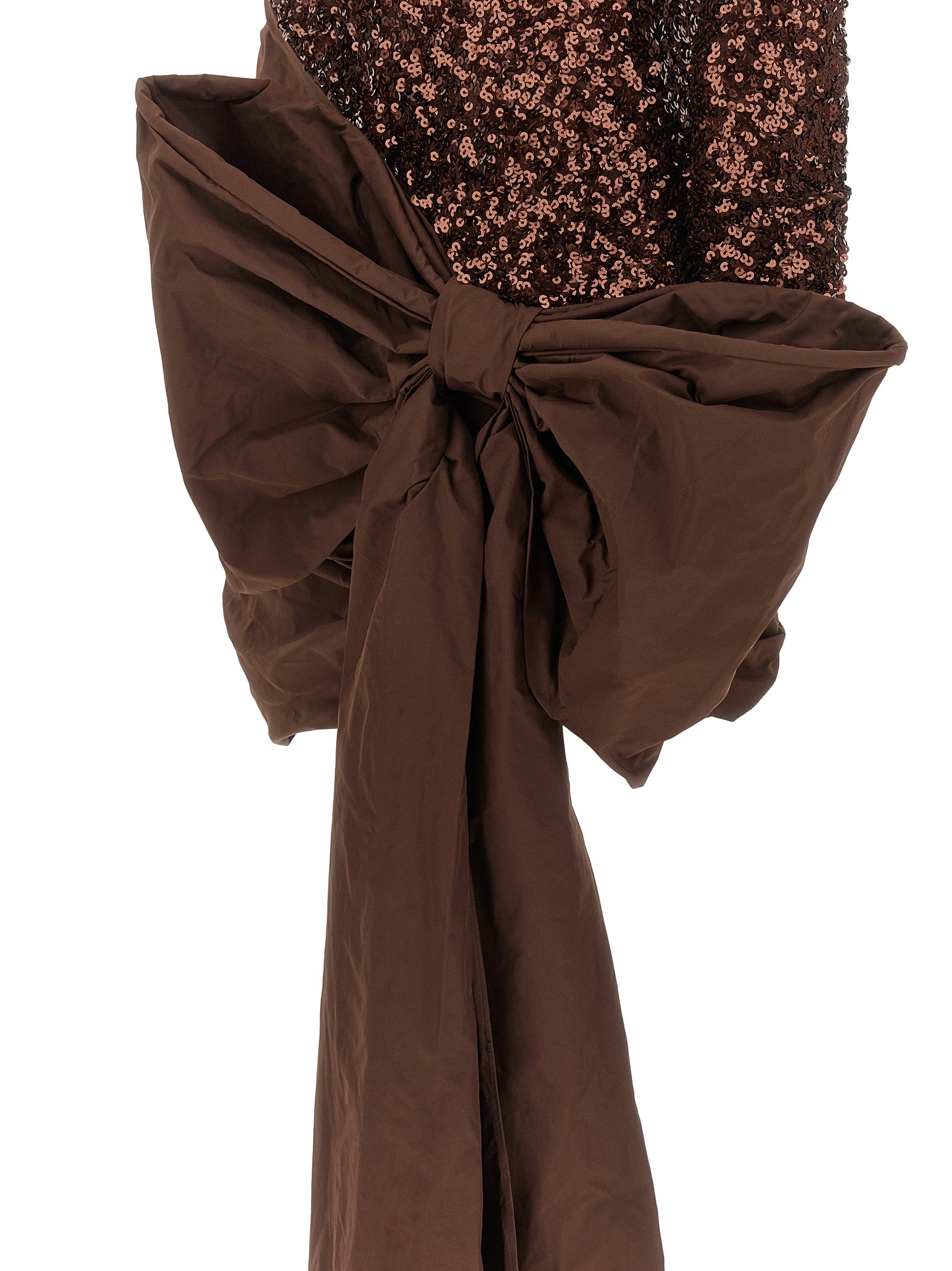 Rotate Birger Christensen 'Sequins Bow Mini' Dress