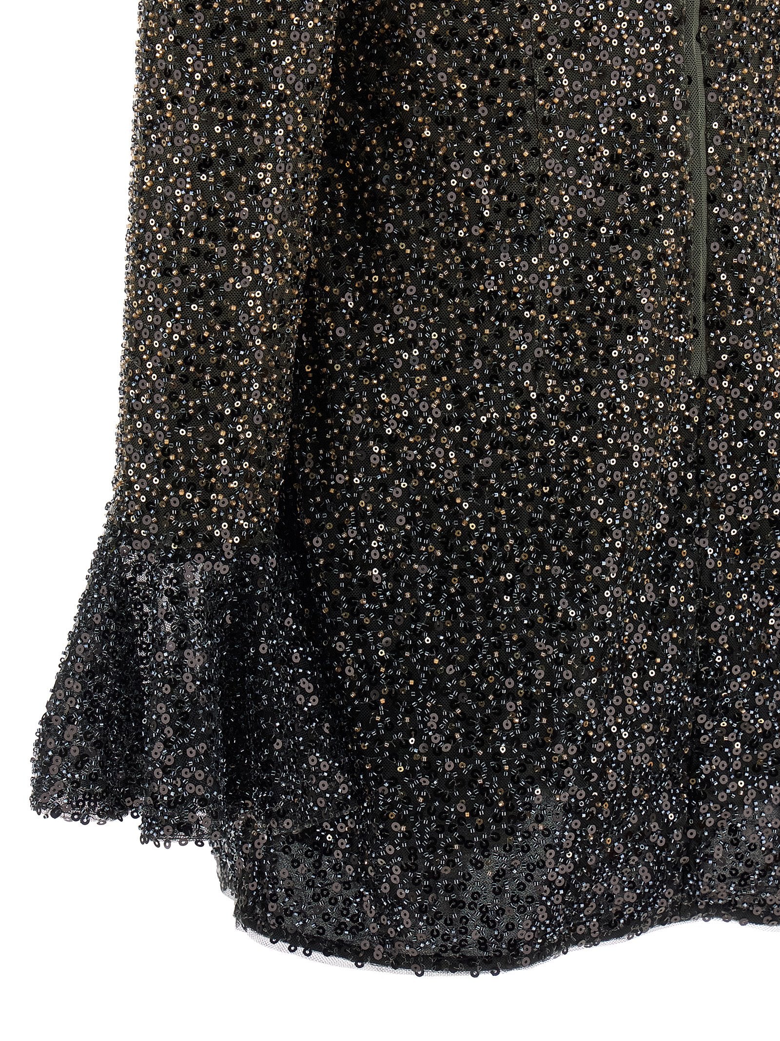 Rotate Birger Christensen 'Beaded Ls Mini' Dress