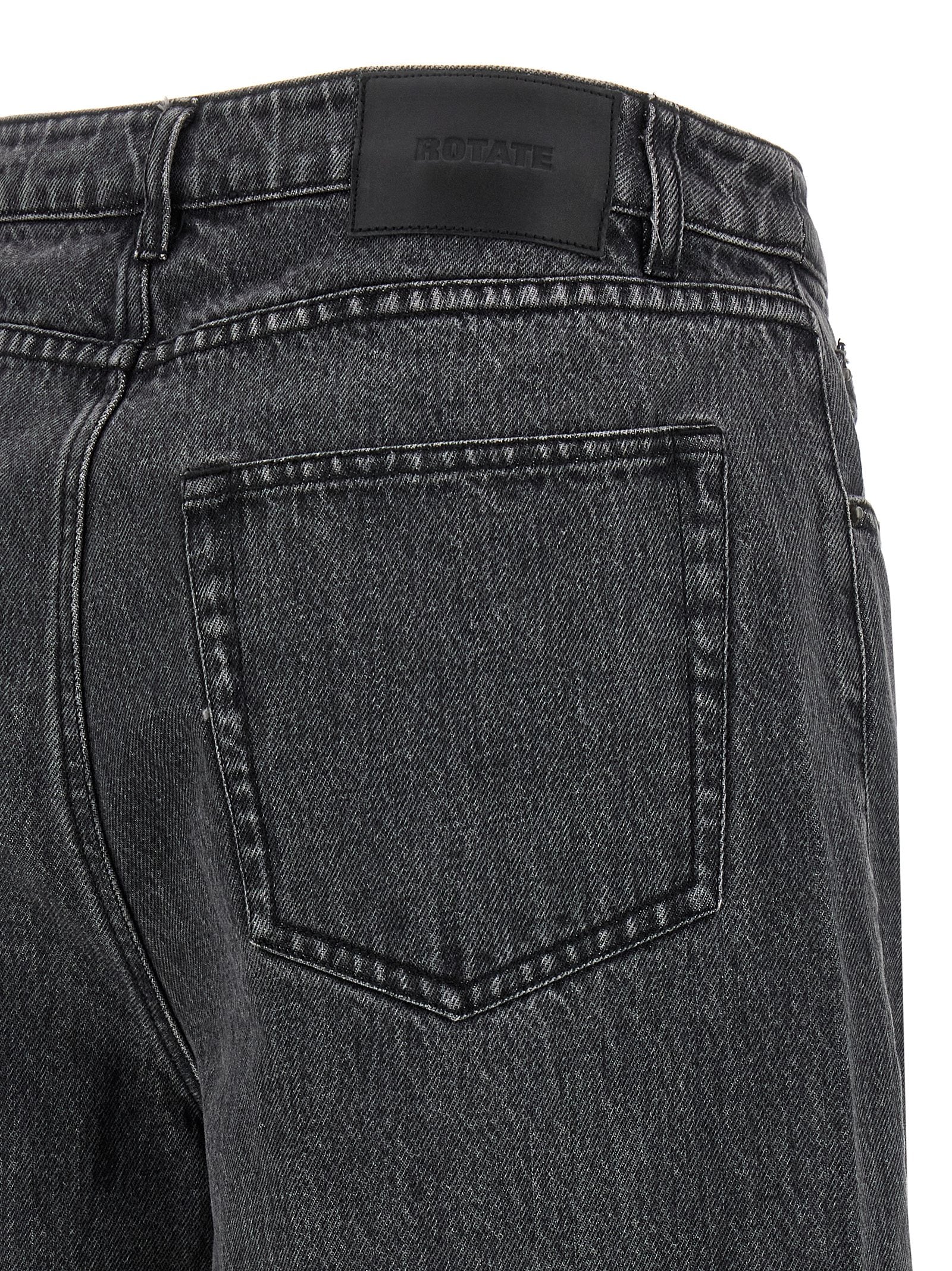 Rotate Birger Christensen 'Laced Leg' Jeans
