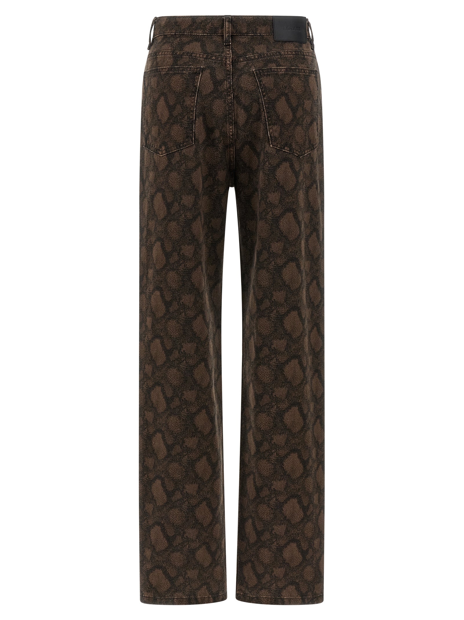 Rotate Birger Christensen Animal Print Jeans