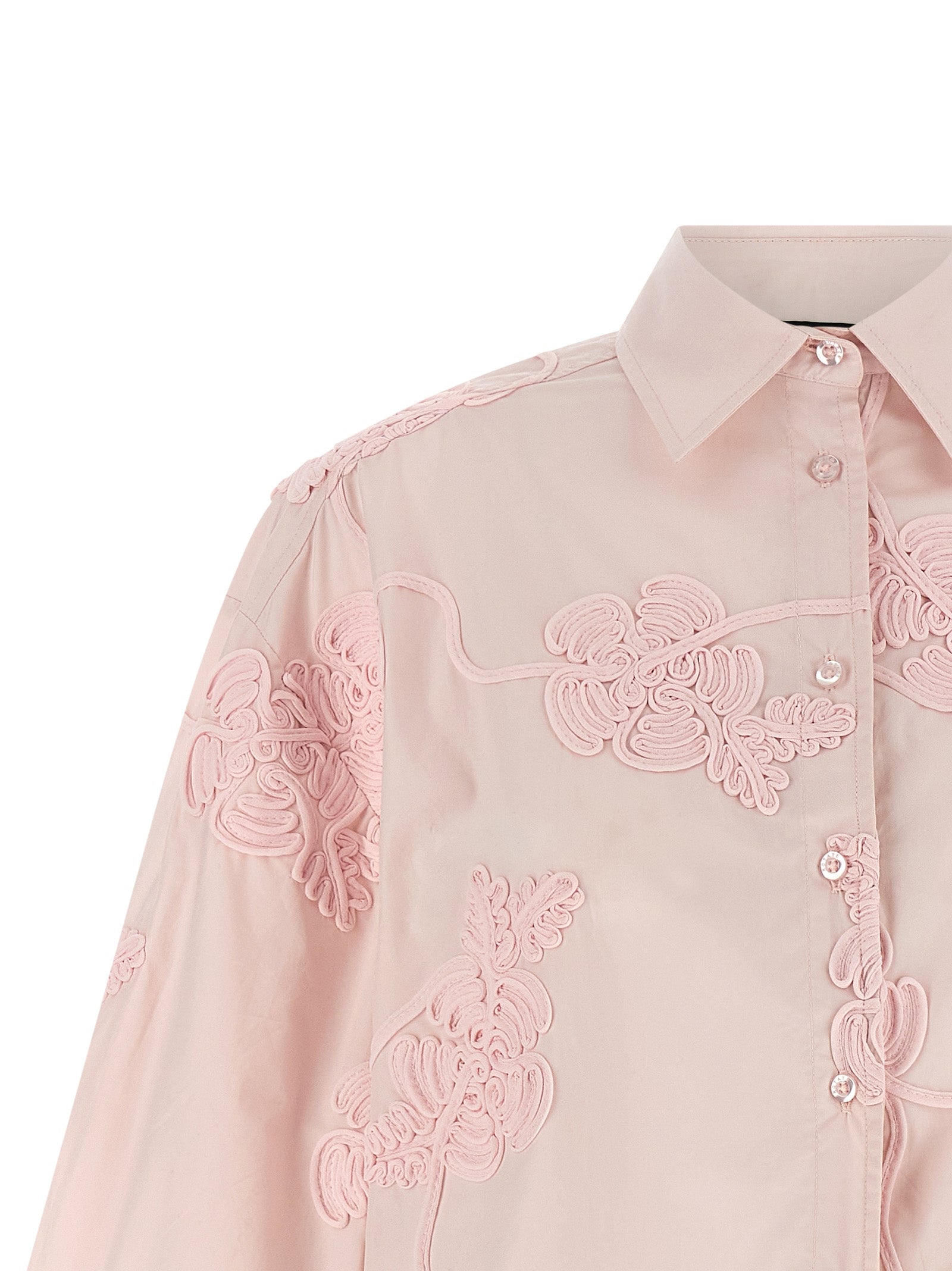 Rotate Birger Christensen Floral Embroidery Shirt