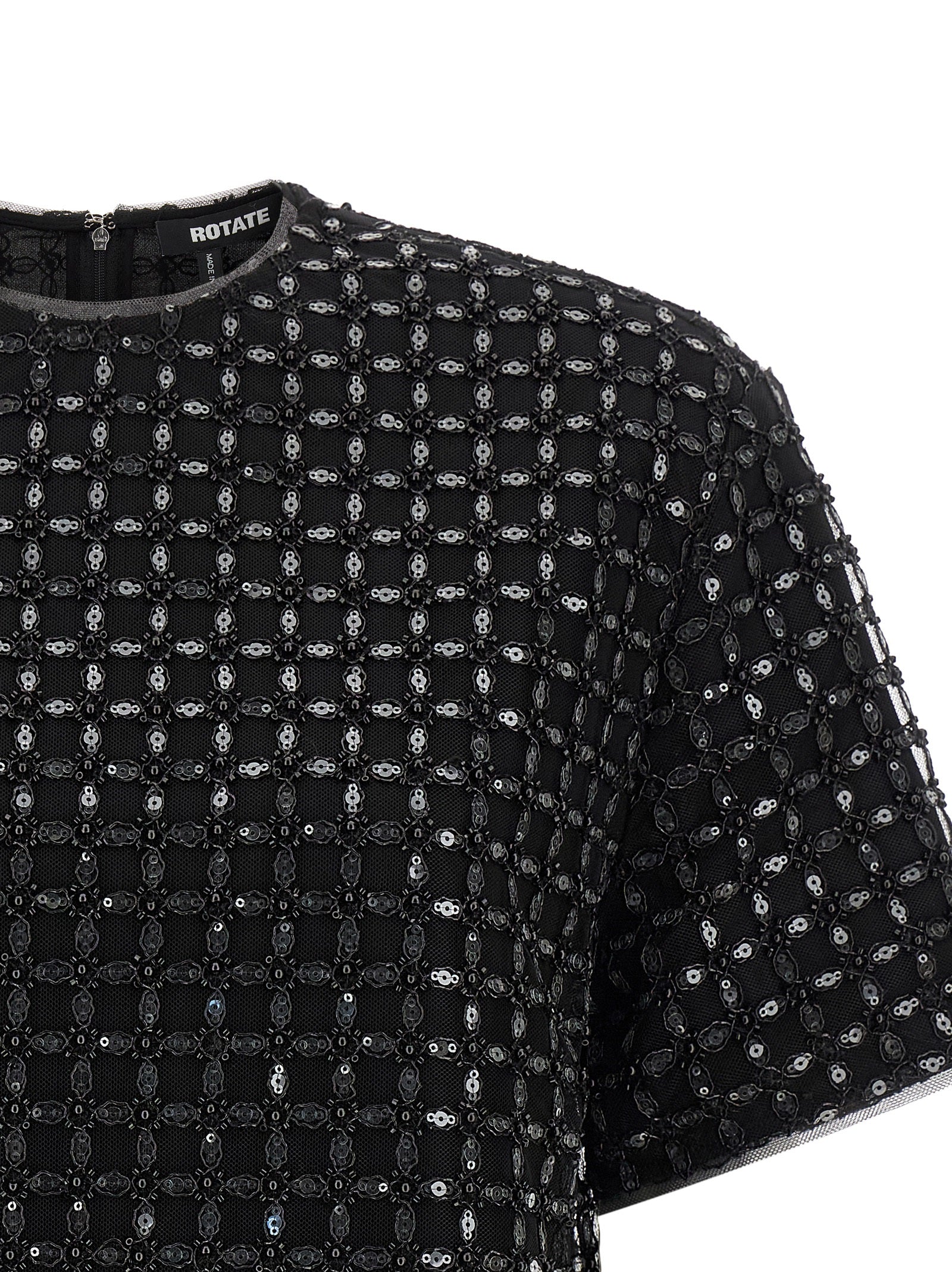 Rotate Birger Christensen 'Beaded Oversize' Top