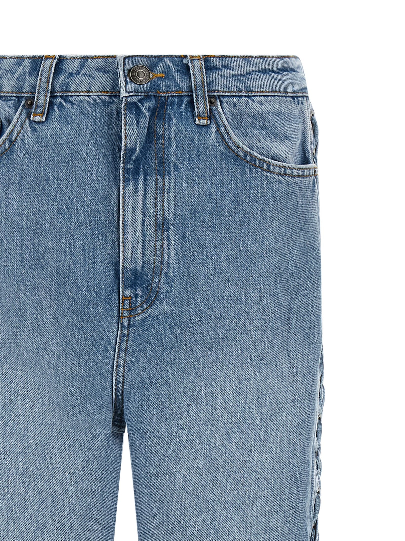 Rotate Birger Christensen 'Twisted Lacing' Jeans