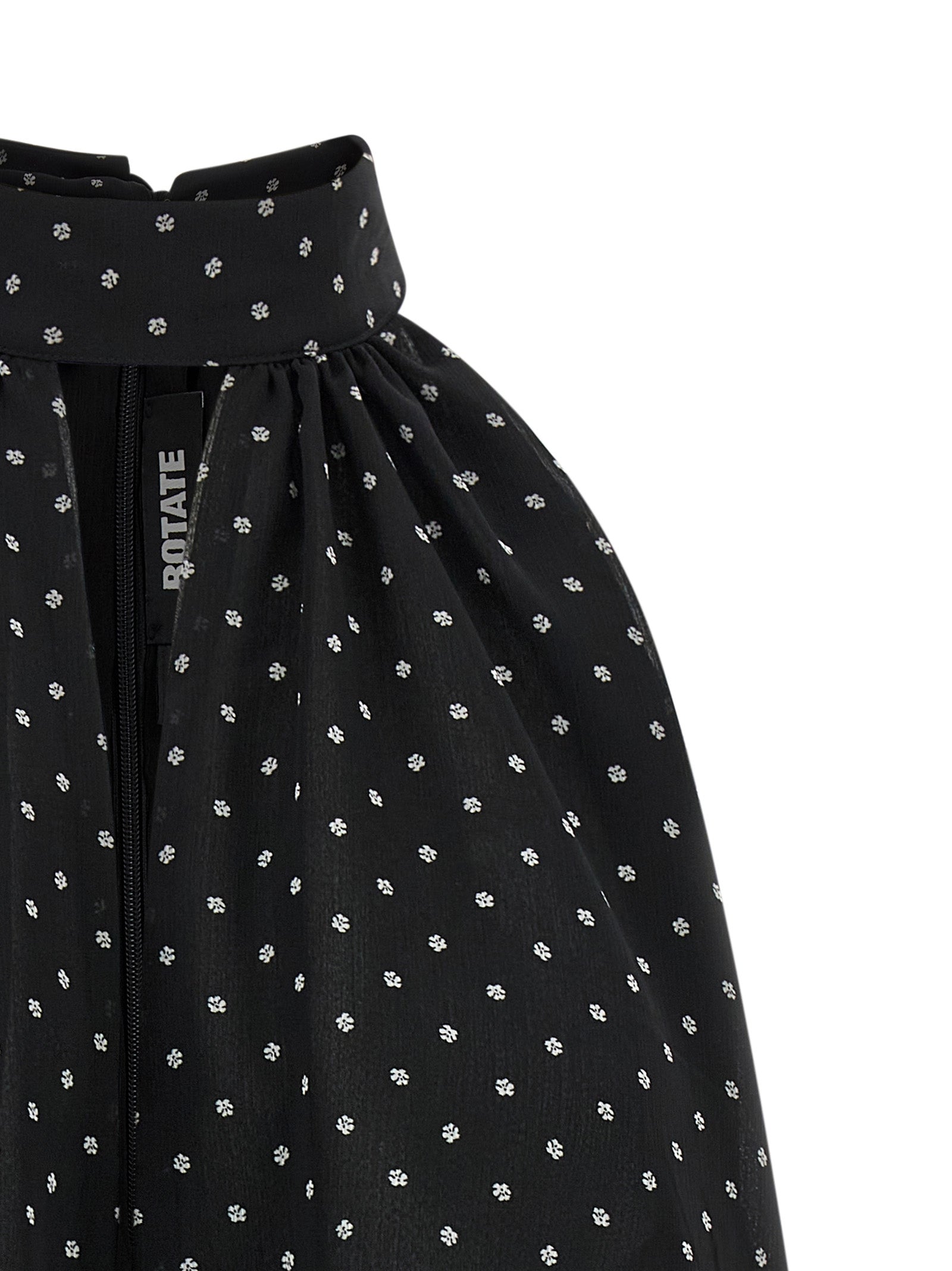 Rotate Birger Christensen 'Halterneck Bow' Top