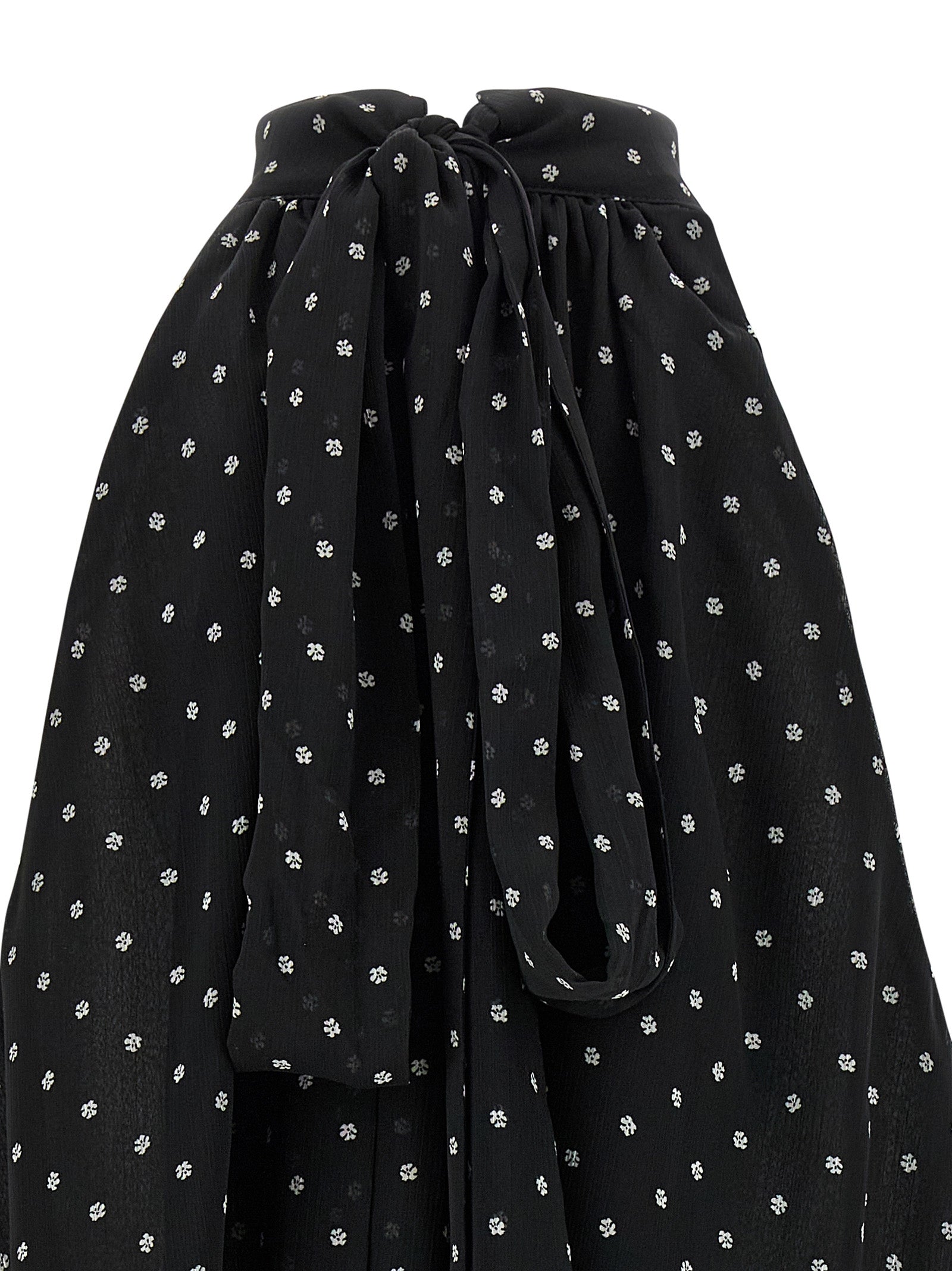 Rotate Birger Christensen 'Halterneck Bow' Top