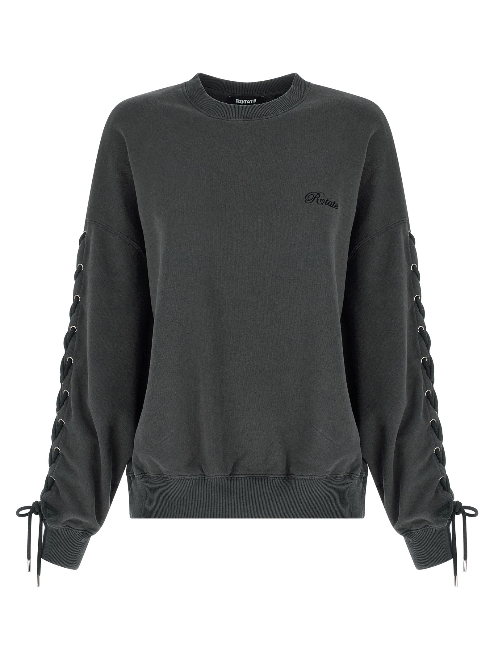 Rotate Birger Christensen 'Lacing Crewneck' Sweatshirt