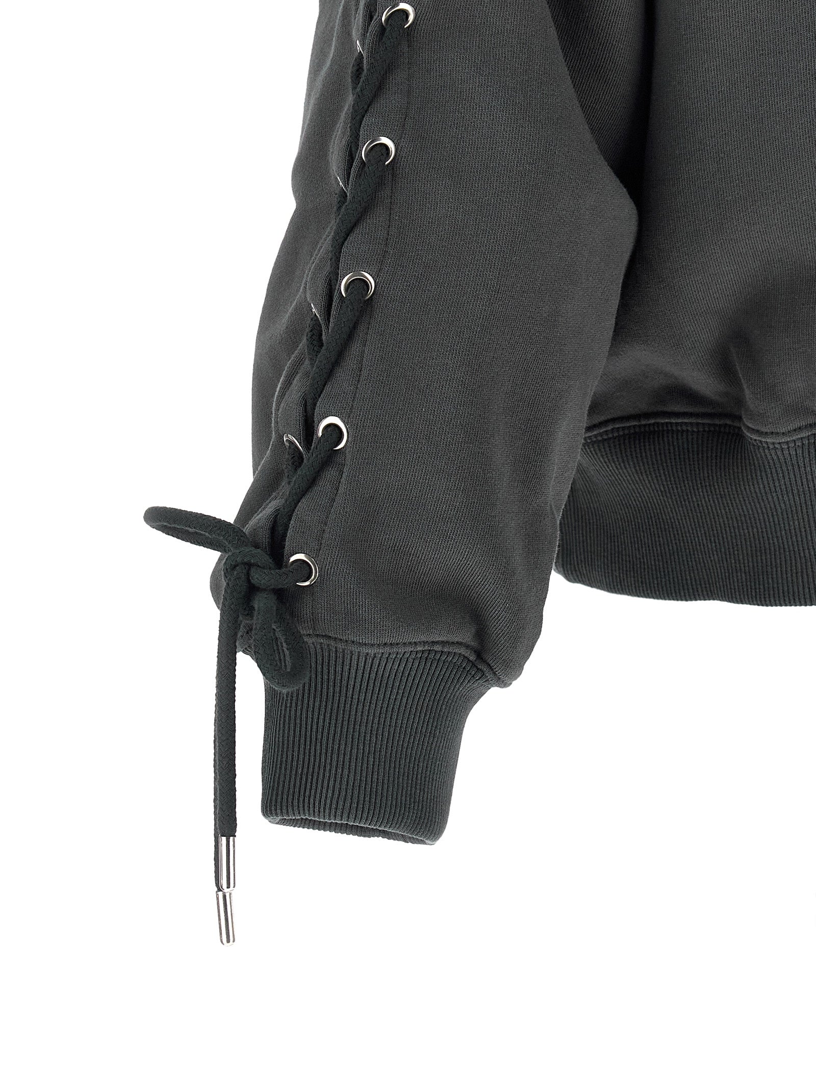 Rotate Birger Christensen 'Lacing Crewneck' Sweatshirt