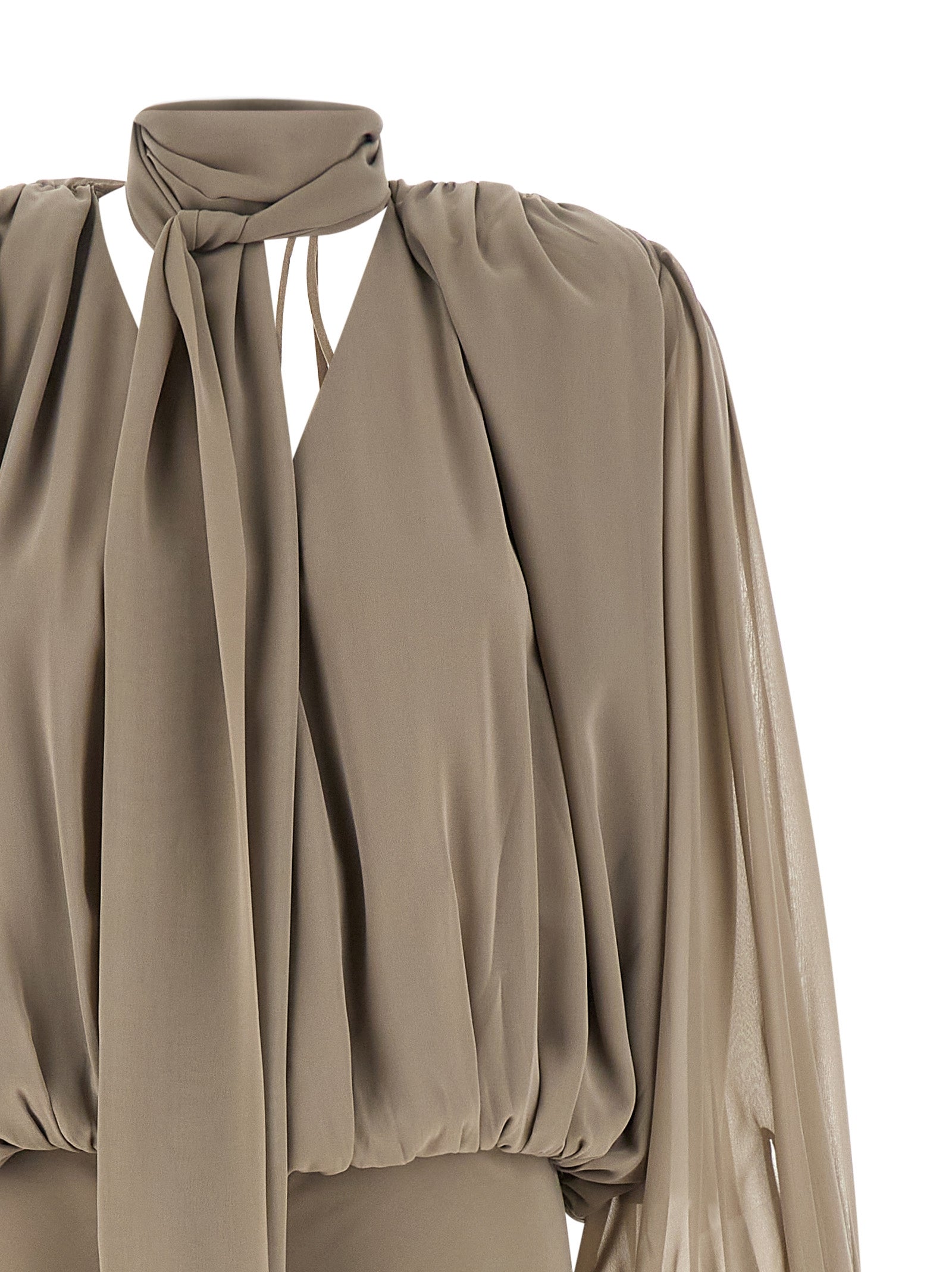 Rotate Birger Christensen 'Chiffon Maxi' Dress