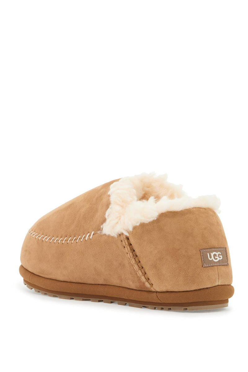 Ugg 'Leather Suede Slip-On Shoes Beige