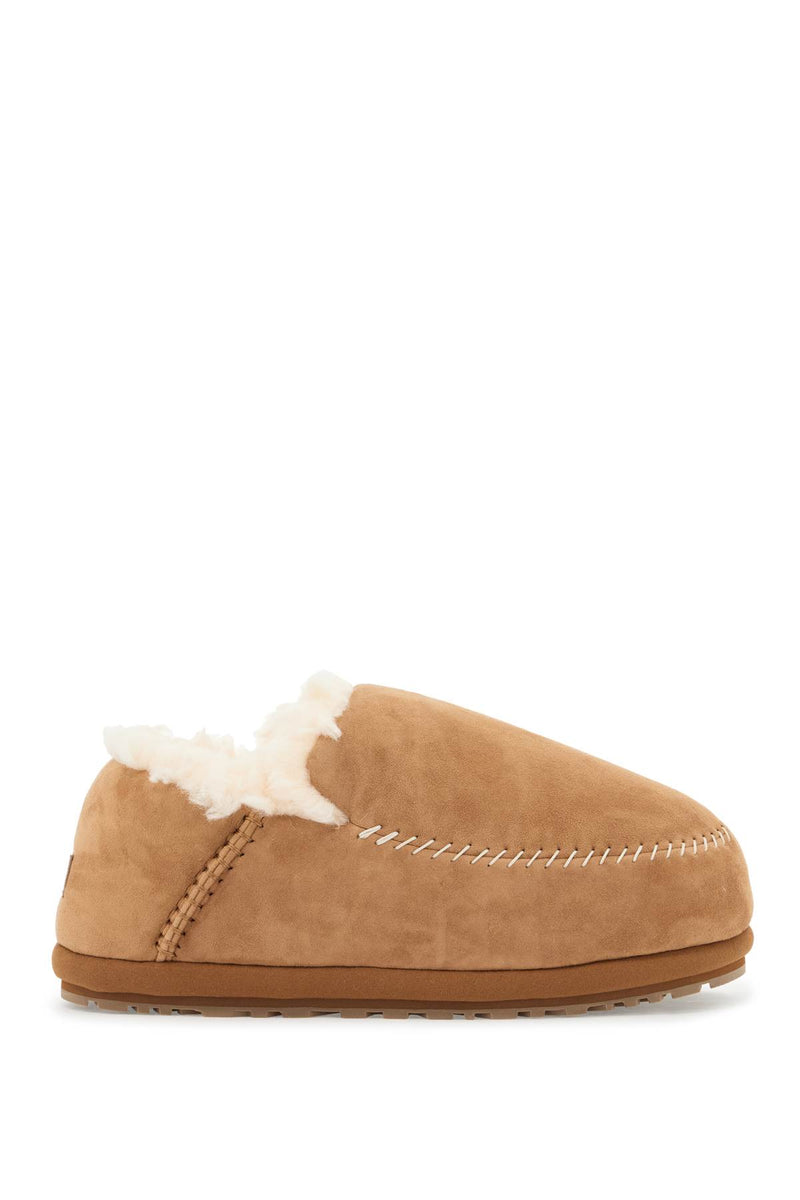 Ugg 'Leather Suede Slip-On Shoes Beige