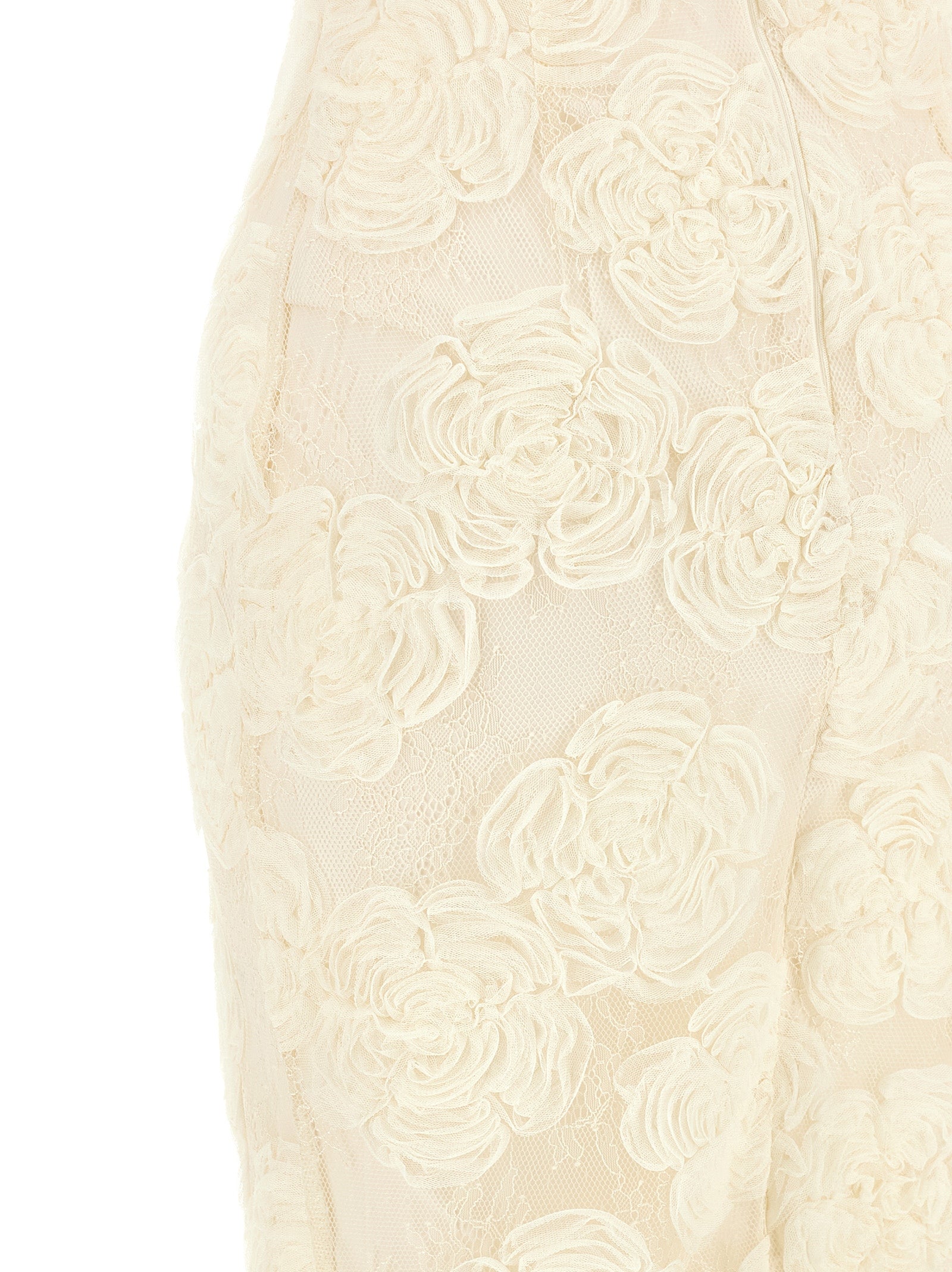 Rotate Birger Christensen 'Flower Mesh Tube' Dress