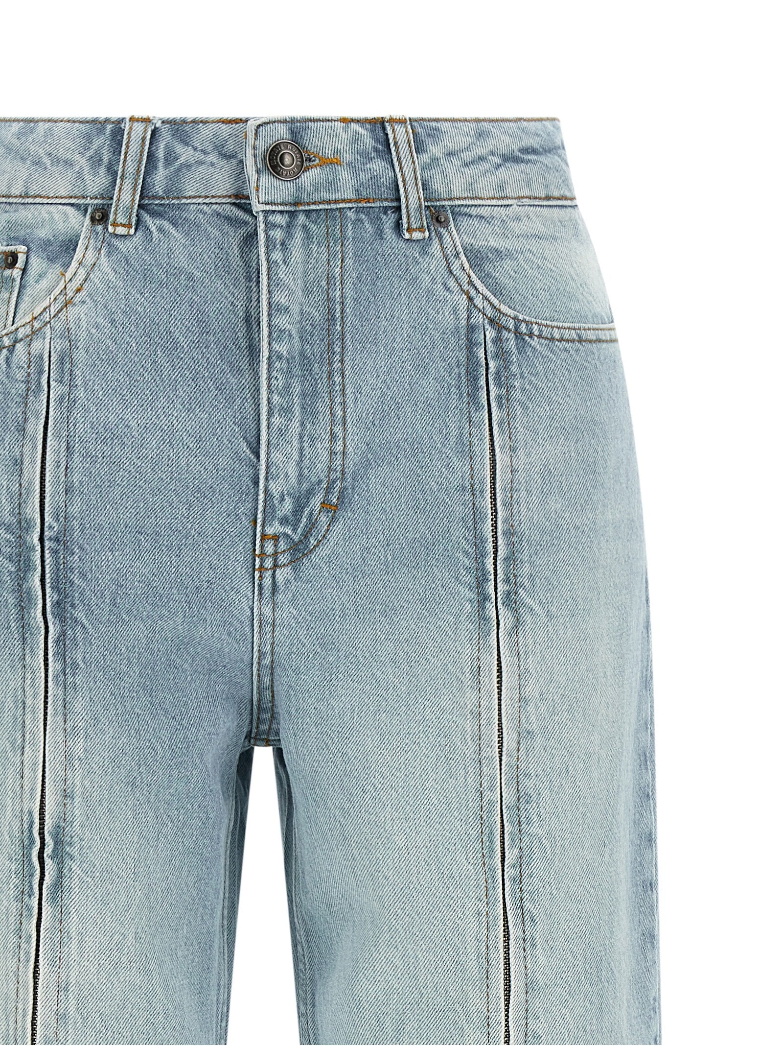 Rotate Birger Christensen Front Zip Jeans