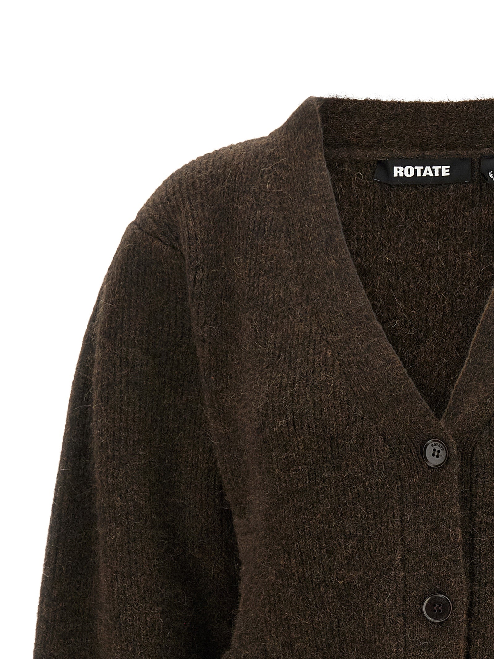 Rotate Birger Christensen 'Peplum' Fund Cardigan