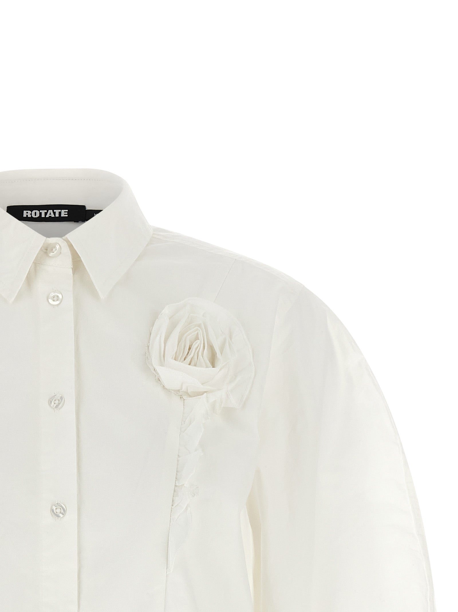 Rotate Birger Christensen 3D Floral Detail Shirt