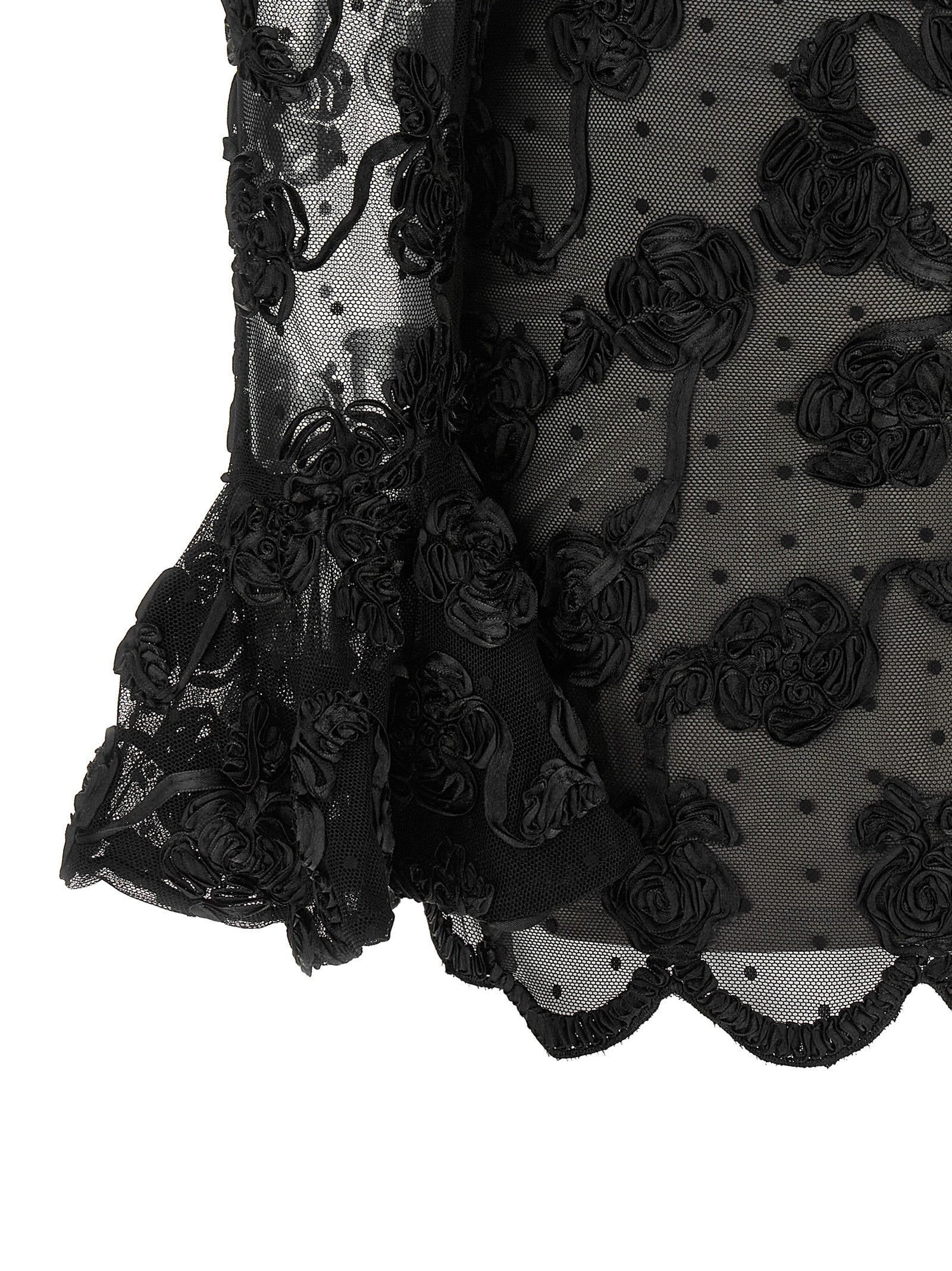 Rotate Birger Christensen 'Flower Mesh' Dress