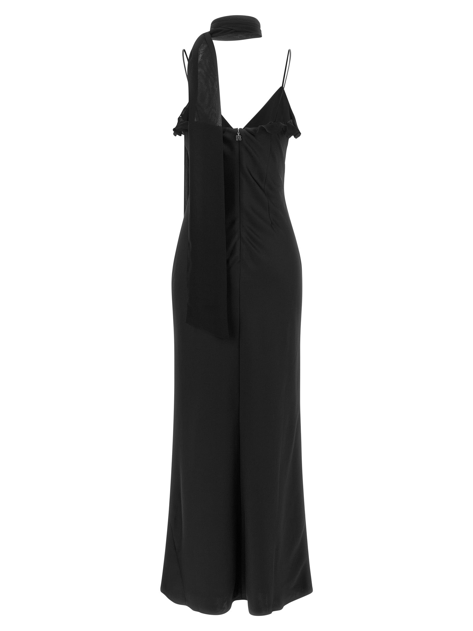 Rotate Birger Christensen Slip Dress With Scarf