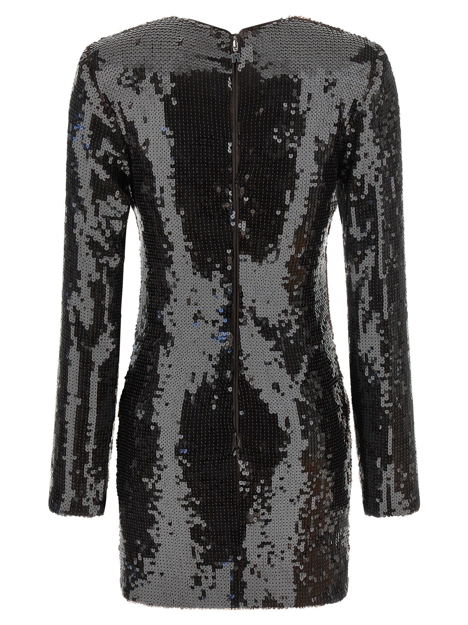 Rotate Birger Christensen Sequin Dress With Flower
