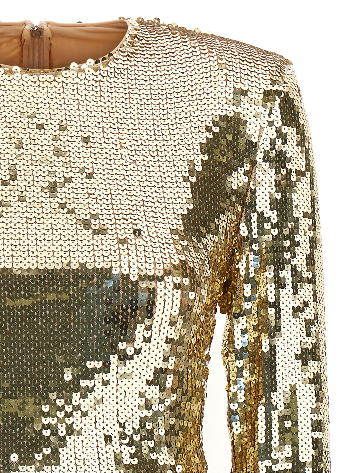 Rotate Birger Christensen 'Sequins Ls Mini Dress' Short Dress