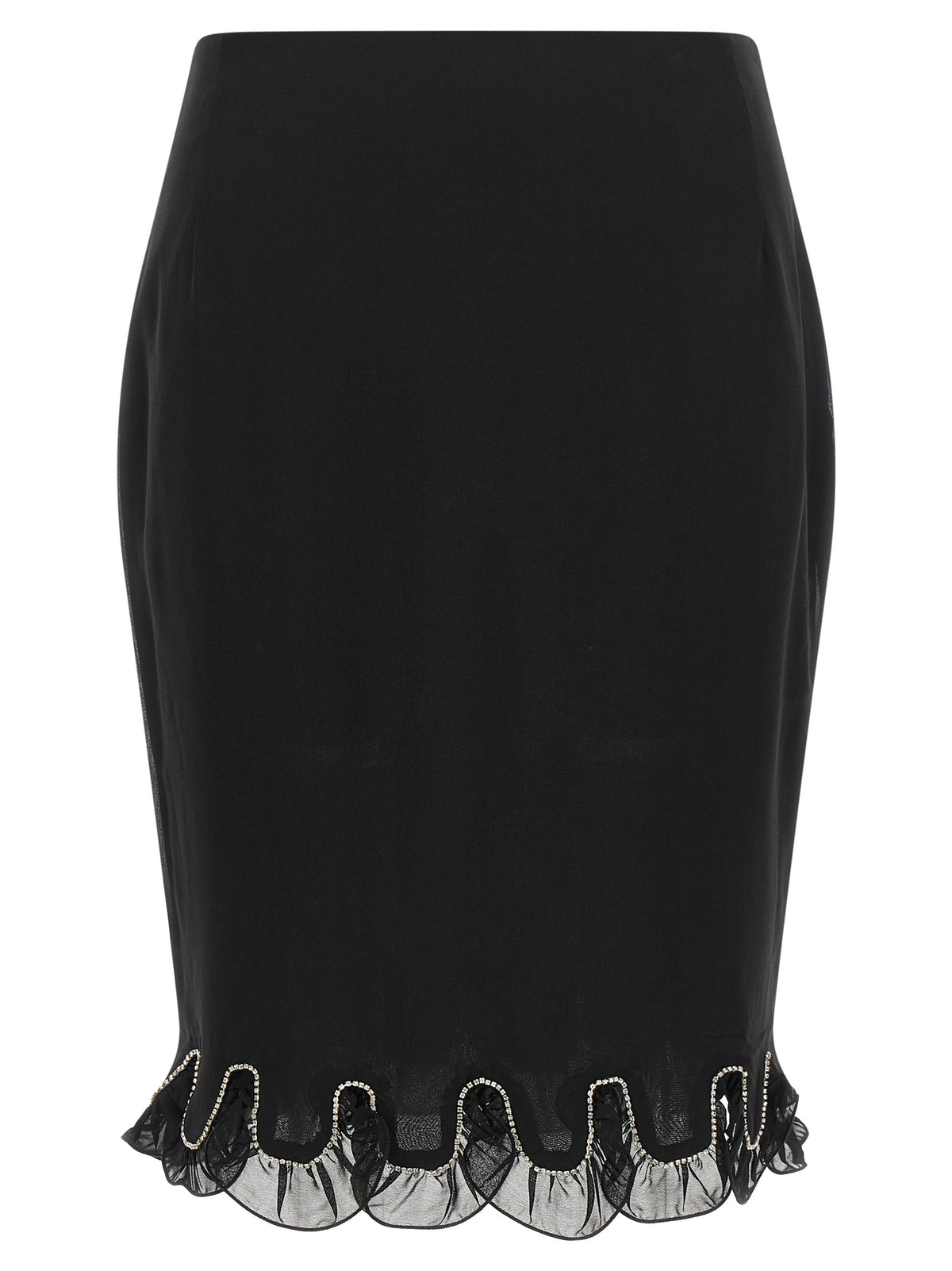 Rotate Birger Christensen Chiffon Flounces Skirt