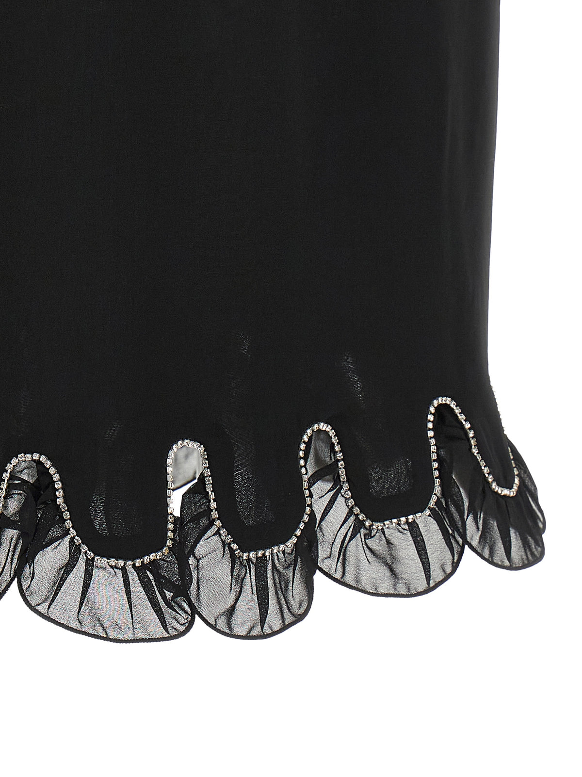 Rotate Birger Christensen Chiffon Flounces Skirt