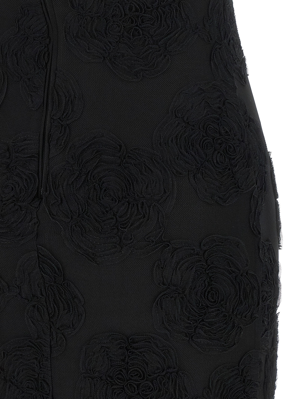 Rotate Birger Christensen 'Flower Mesh Flounce' Dress