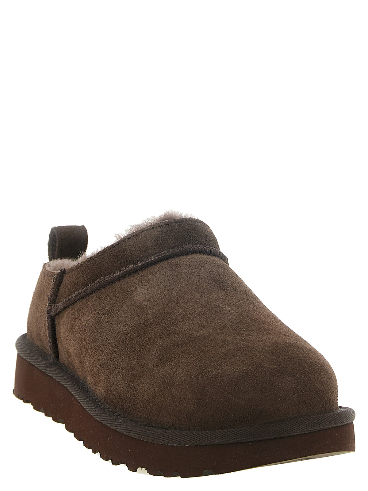 Ugg 'Classic Micro' Dark Brown Ankle Boots