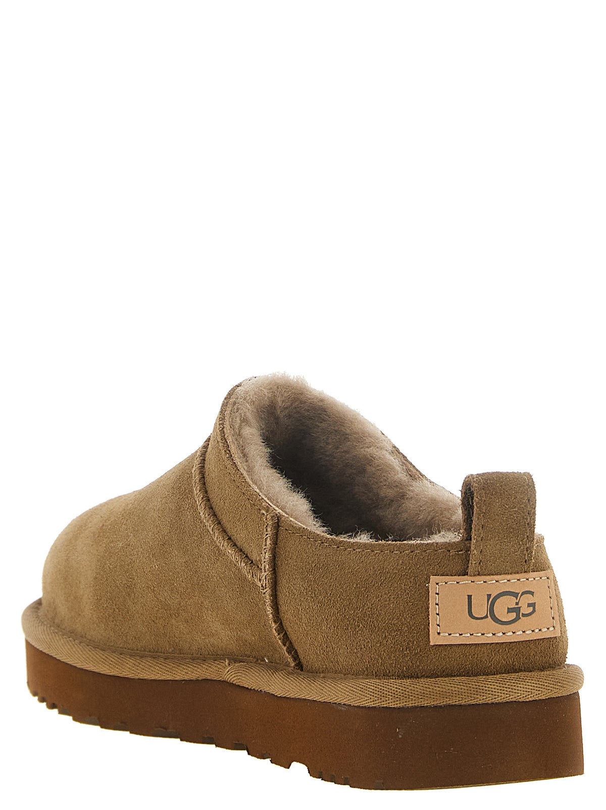 Ugg 'Classic Micro' Brown Ankle Boots