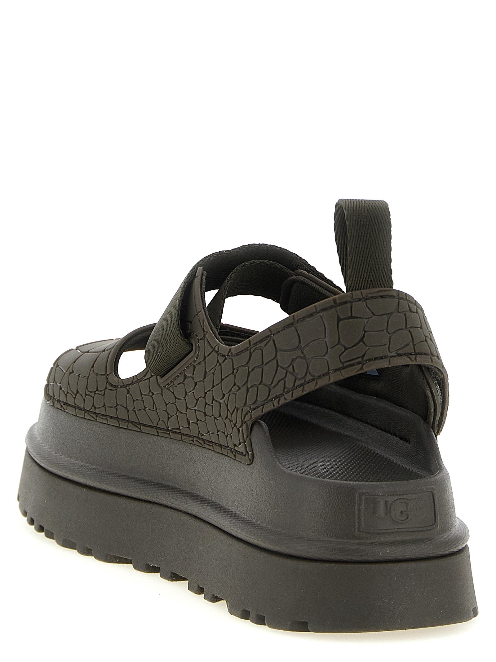 Ugg 'Goldenglow Embossed' Sandals