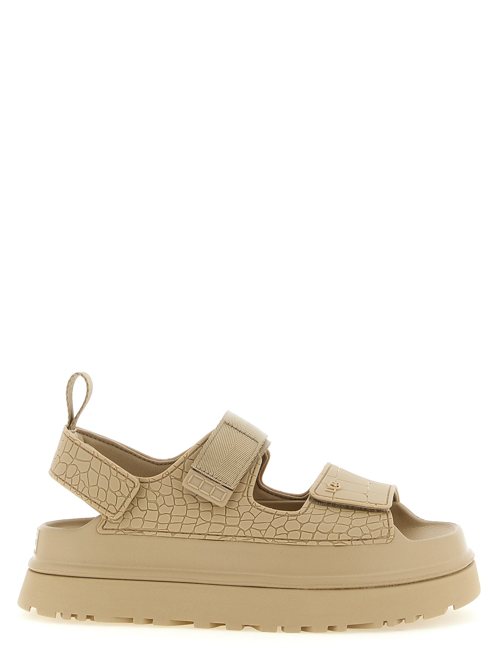 Ugg 'Goldenglow Embossed' Sandals