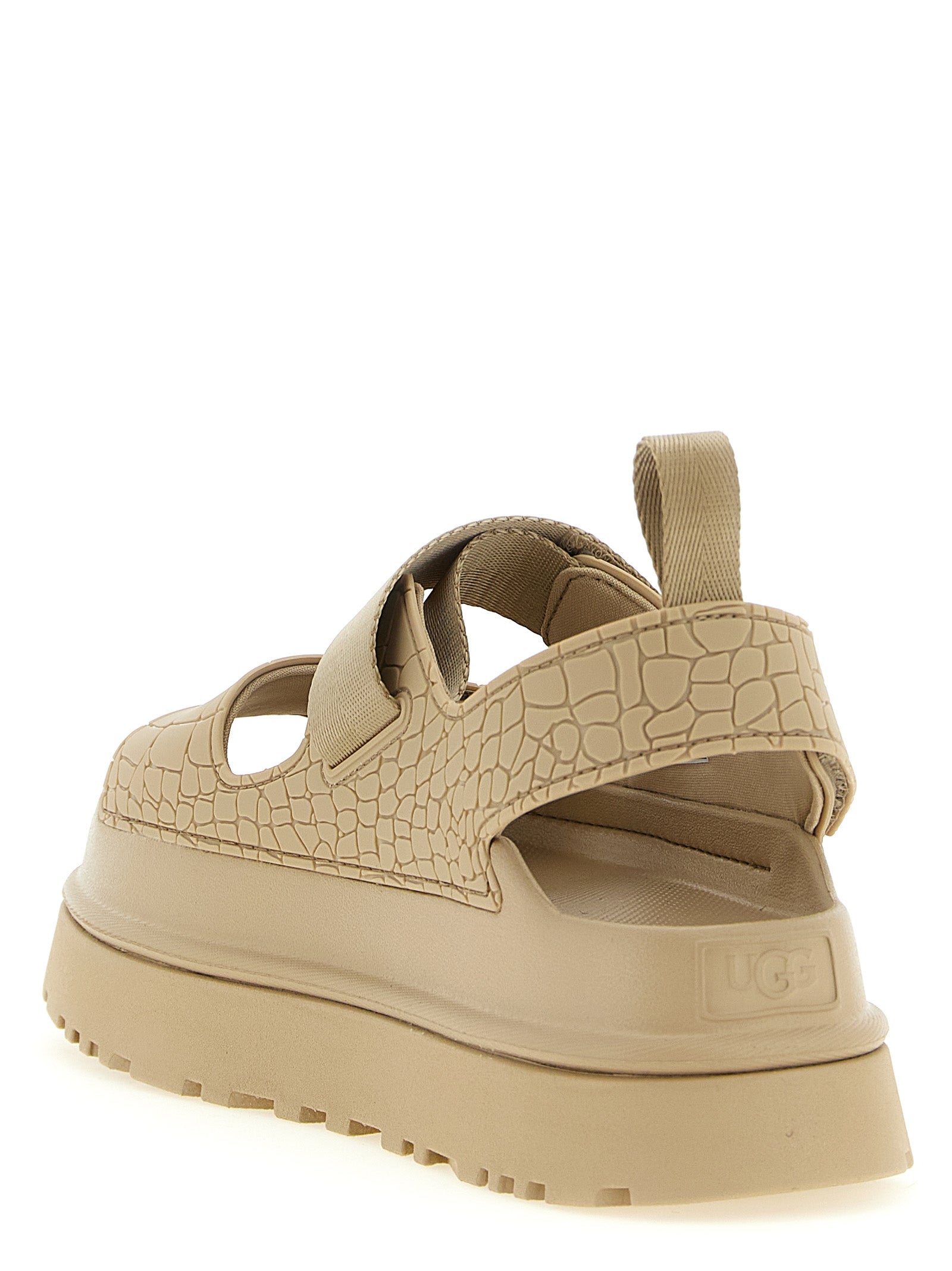 Ugg 'Goldenglow Embossed' Sandals