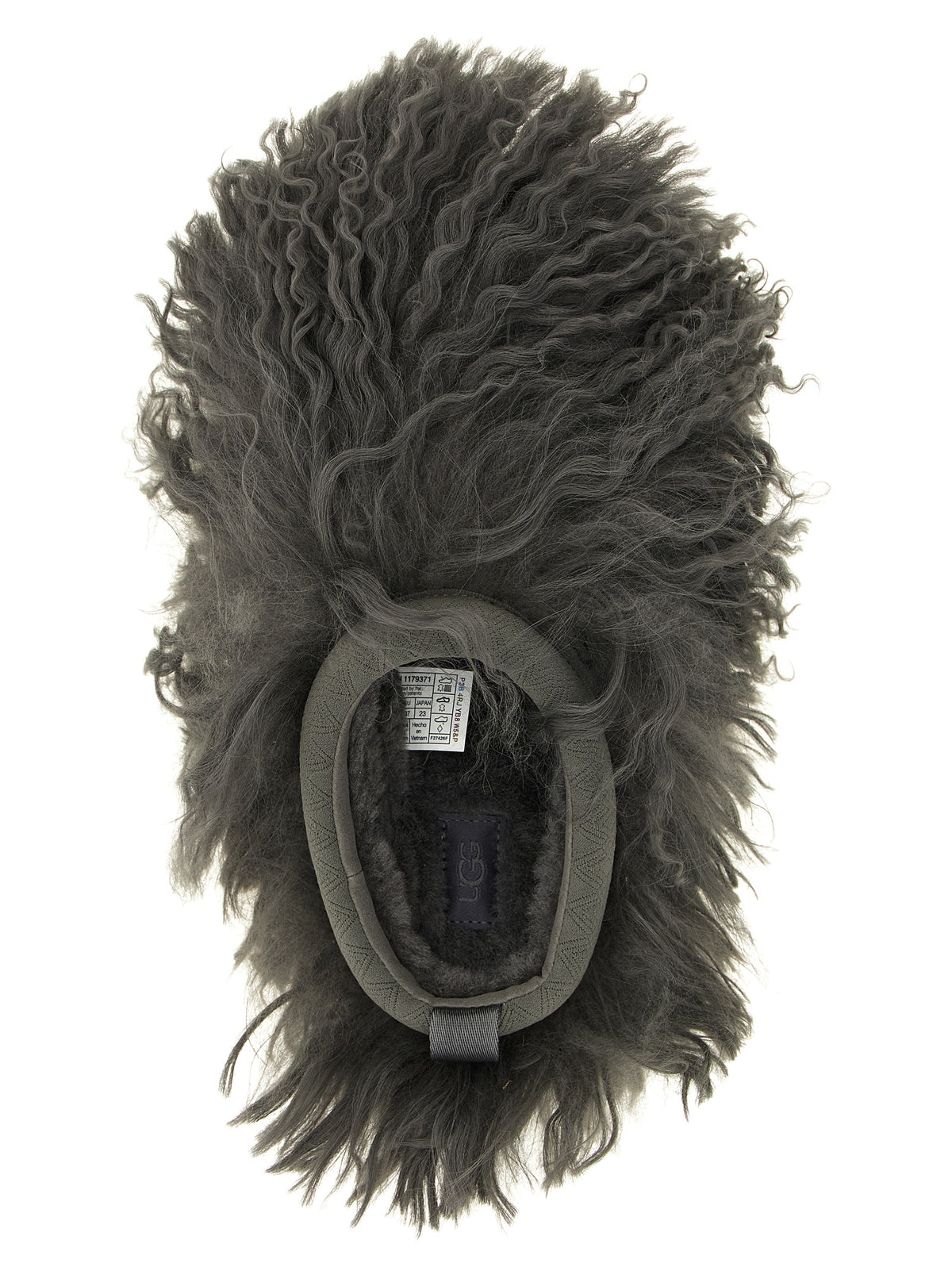 Ugg Grey 'Tazz Fluff Momma' Sabots