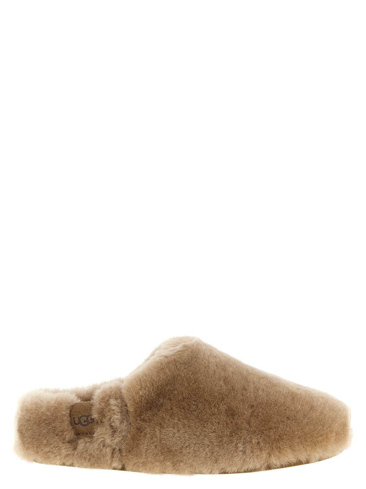 Ugg Brown 'Elea Fluffed' Sabots