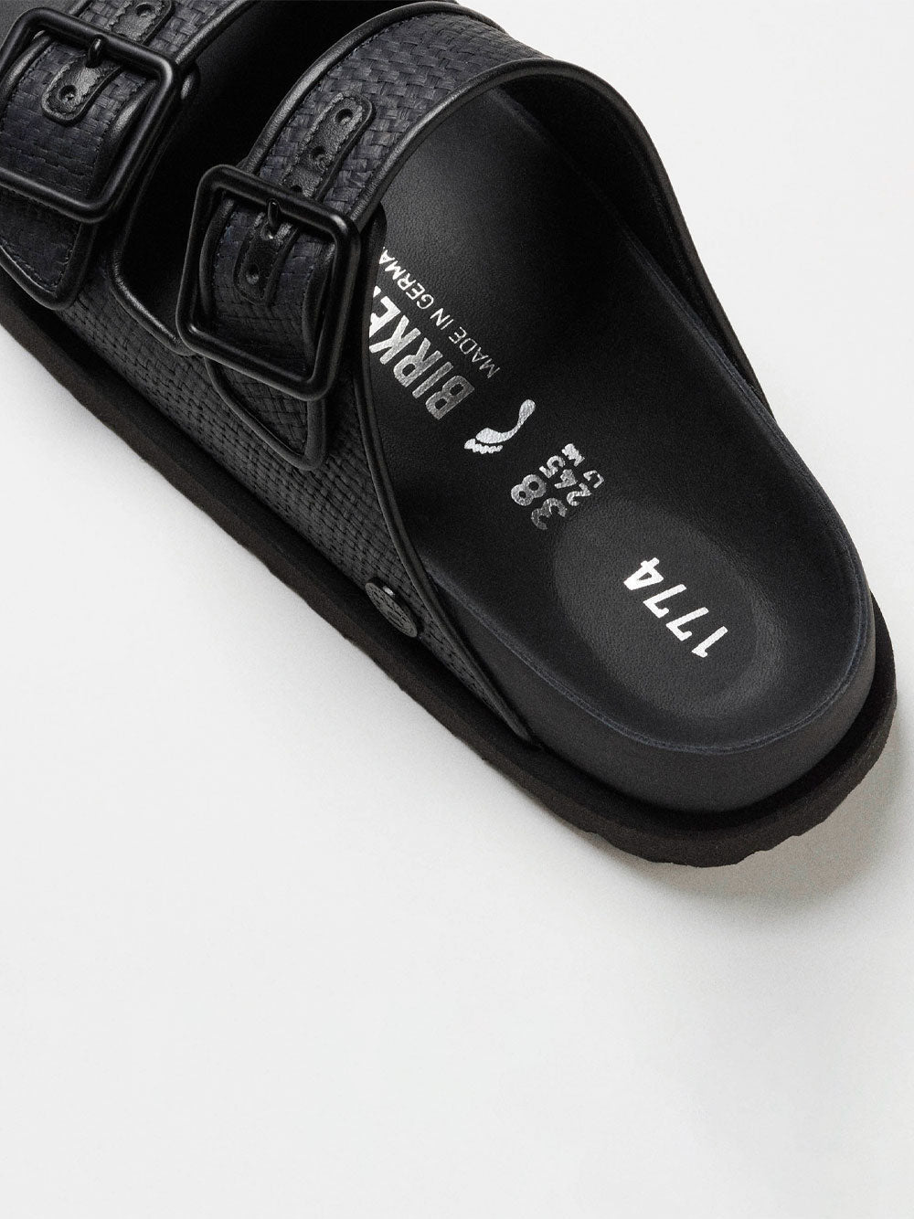 Birkenstock 1774 Arizona Raffia Luxe Sandals