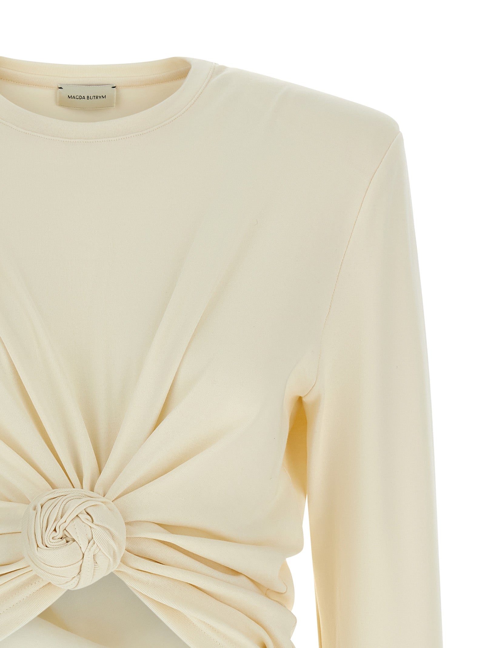 Magda Butrym 'Blouse 14 Cream' Sweater