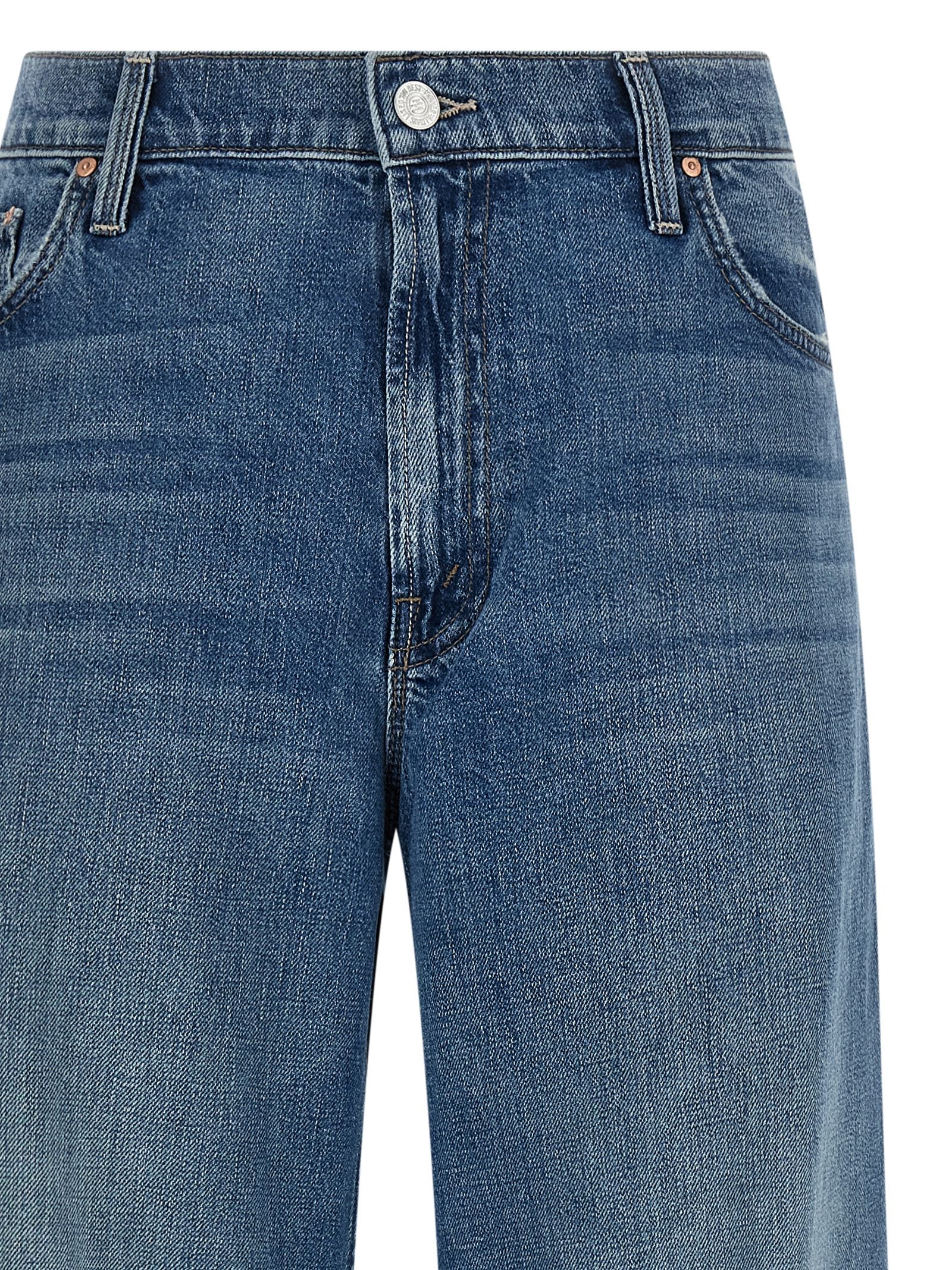 Mother 'The Rerun Zip Sneak' Jeans