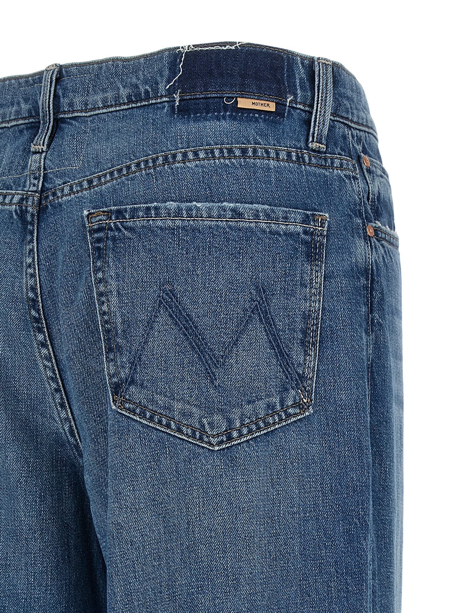 Mother 'The Rerun Zip Sneak' Jeans