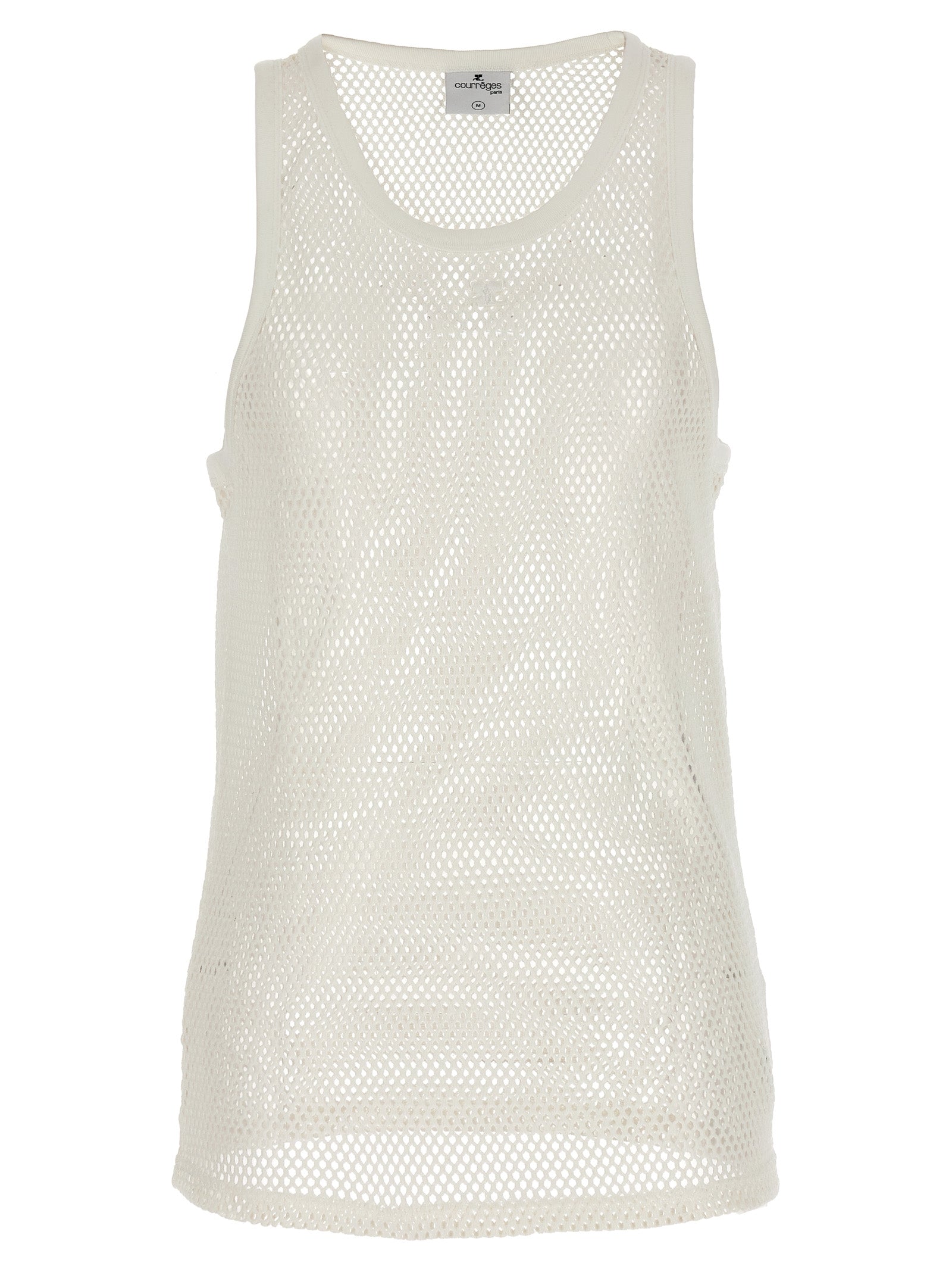 Courreges 'Fishnet' Top