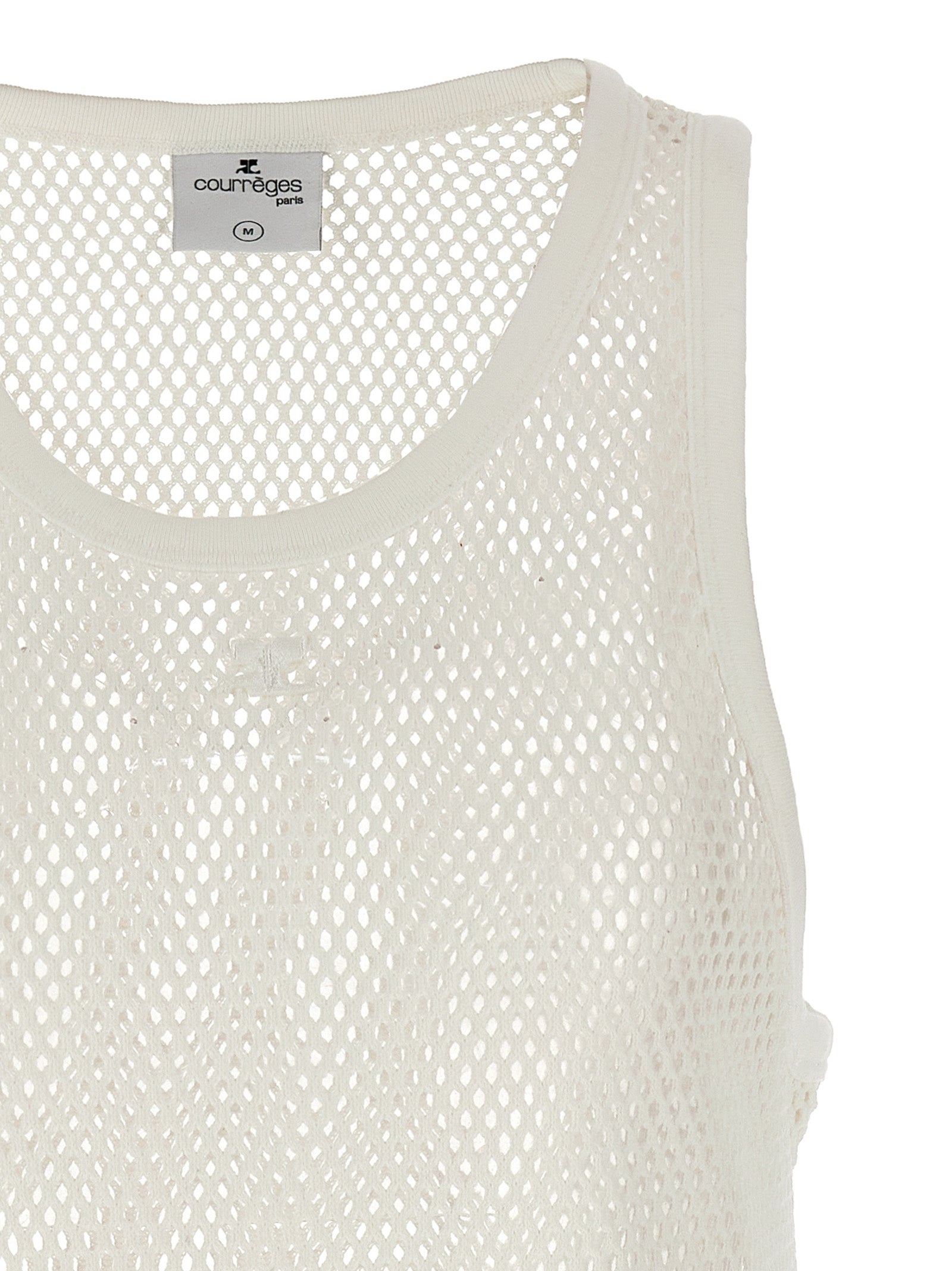 Courreges 'Fishnet' Top