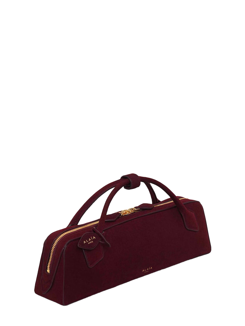 Alaïa Le Teckel Clutch In Goatskin