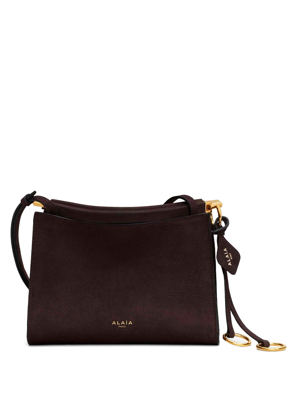 Alaïa Le Click Small Square Bag In Nubuck