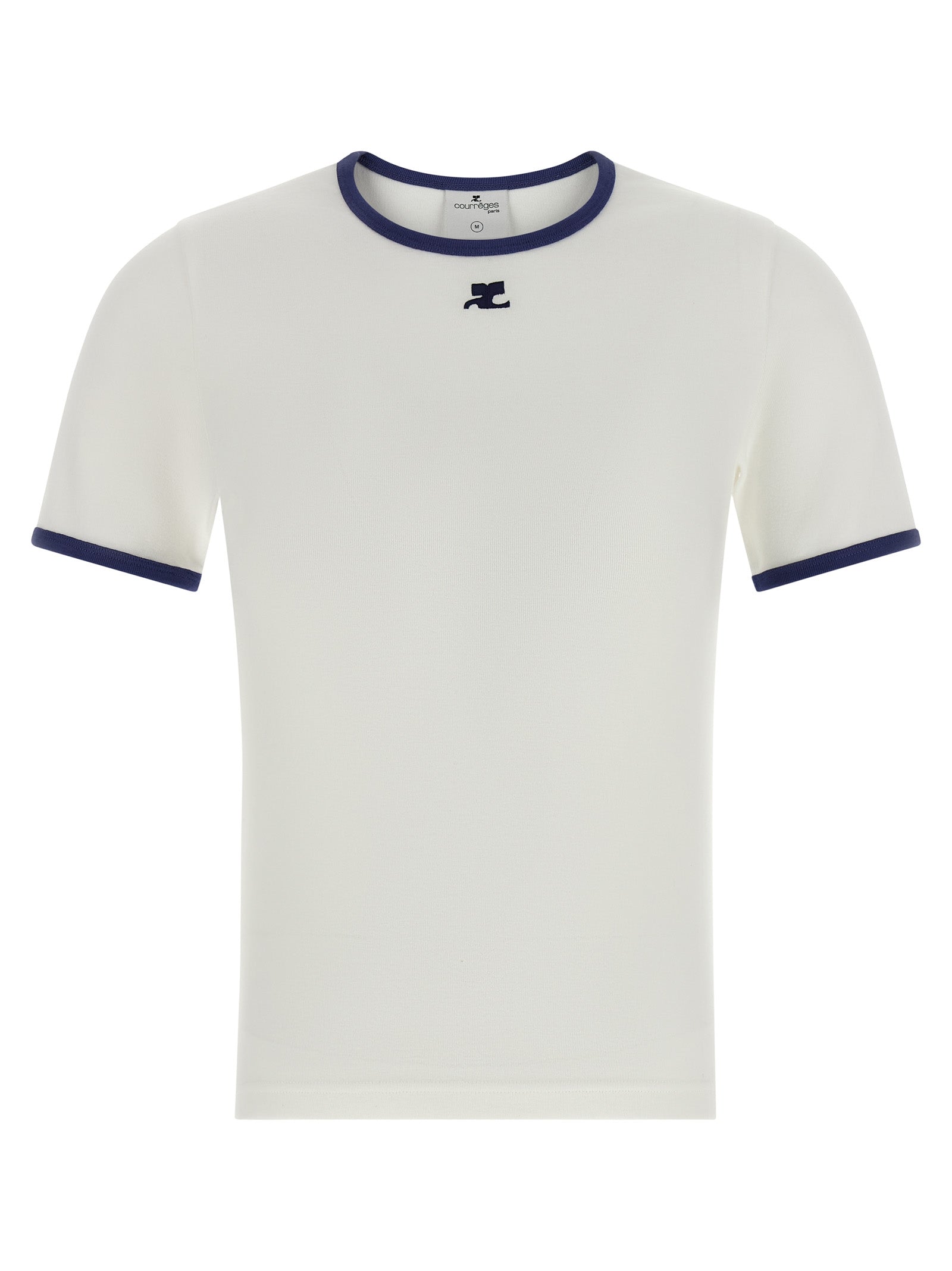 Courreges 'Signature Contrast' T-Shirt