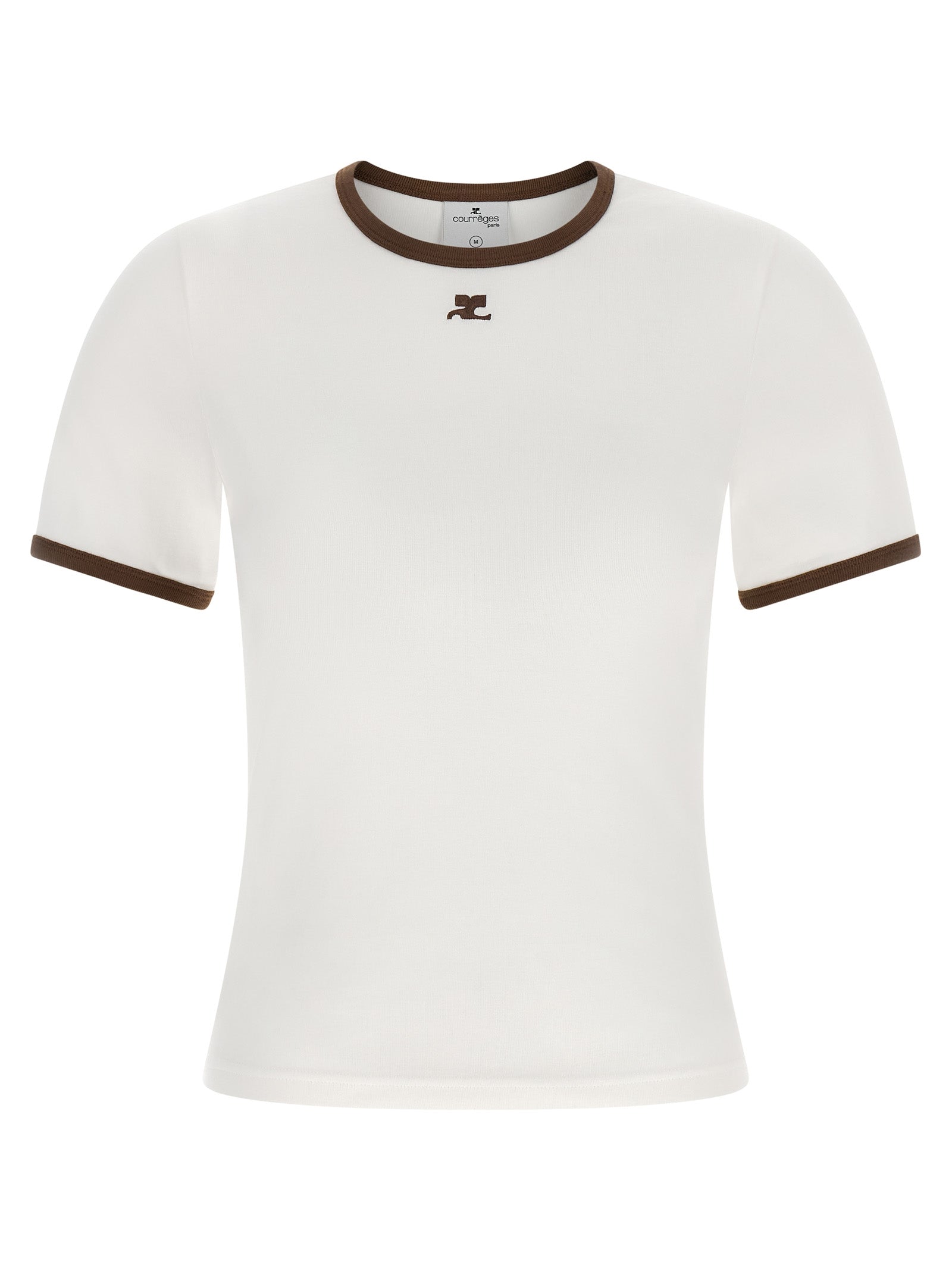 Courreges 'Signature Contrast' T-Shirt