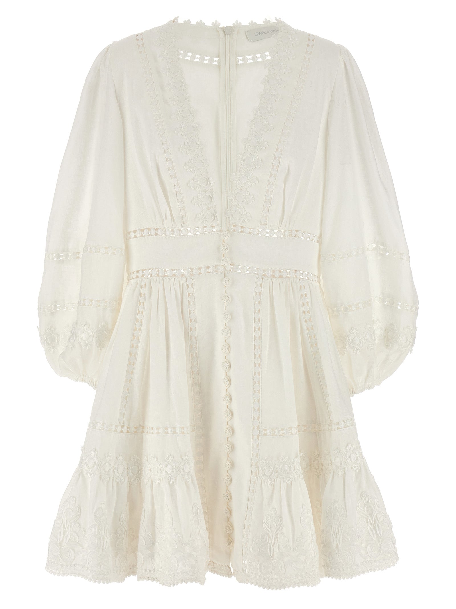 Zimmermann 'Pop Trimmed Mini' Dress