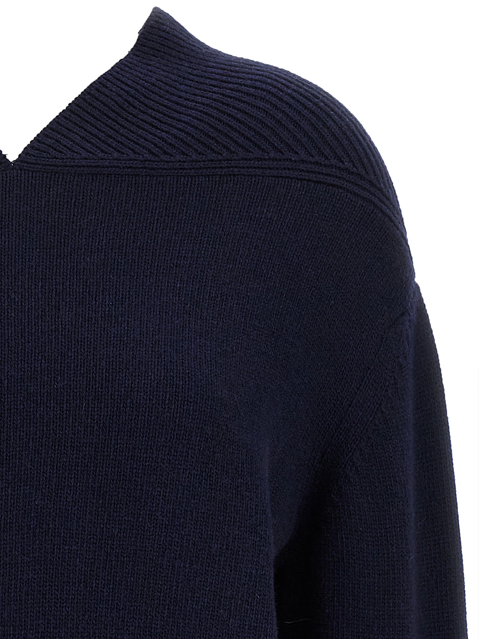 Victoria Beckham 'V-Neck Yoke Detail' Sweater