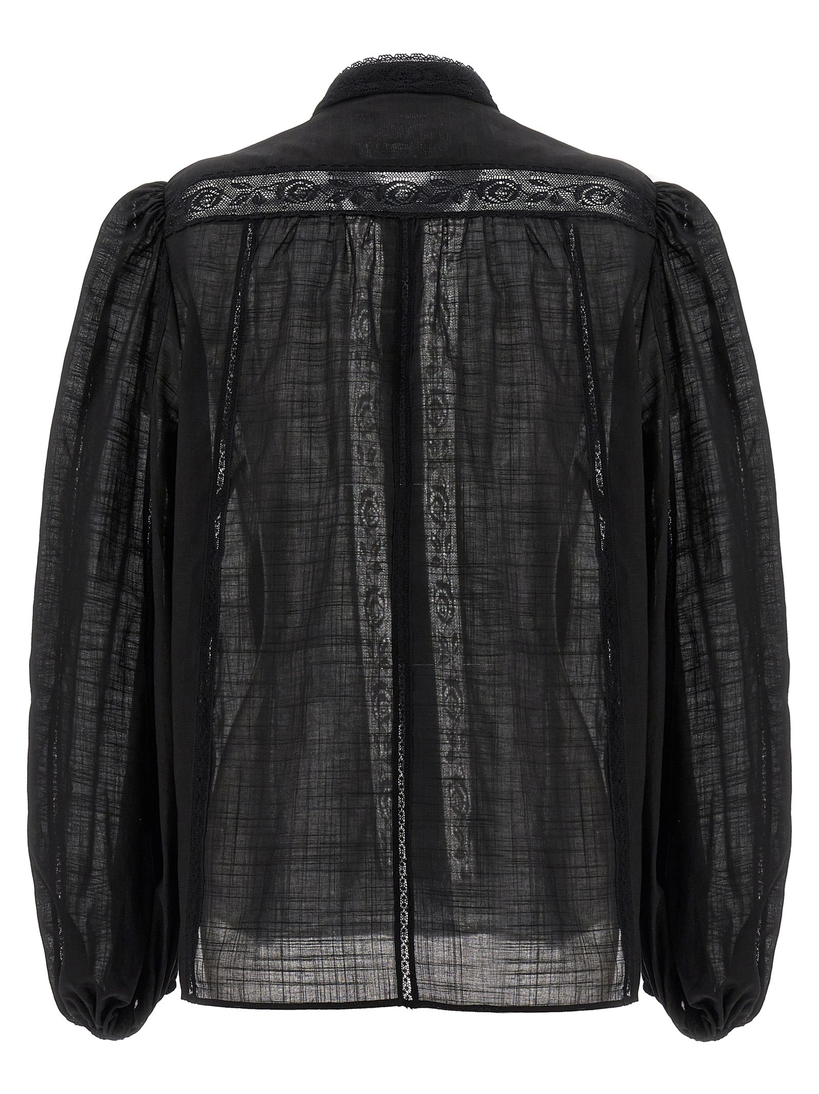 Zimmermann 'Halliday Lace Trim' Shirt