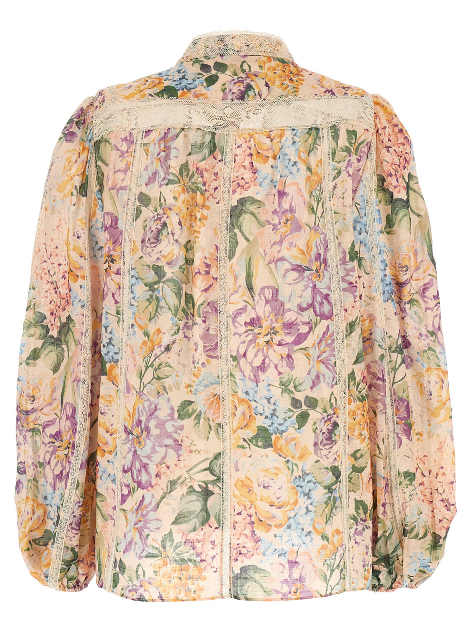 Zimmermann 'Halliday Lace Trim' Shirt