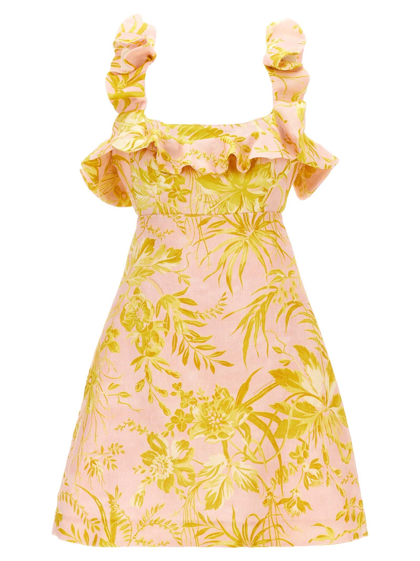 Zimmermann 'Golden Ruffle' Dress