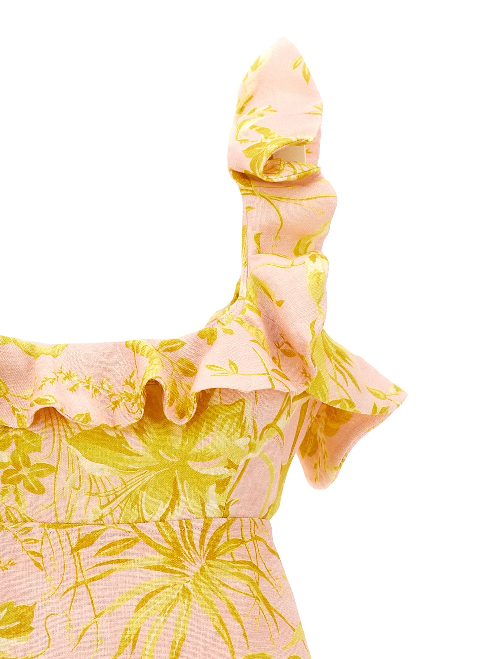 Zimmermann 'Golden Ruffle' Dress