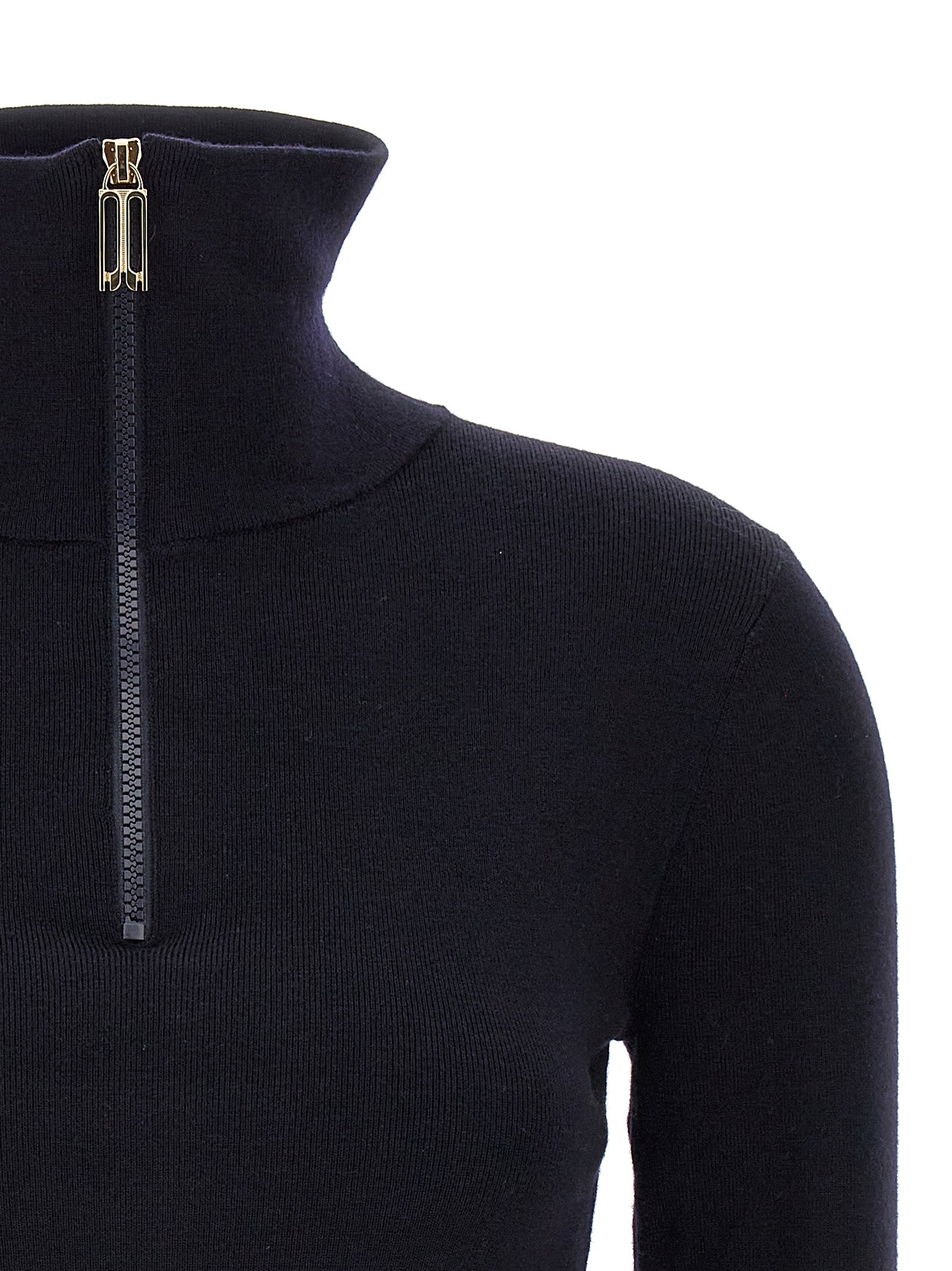 Victoria Beckham Half Zip Sweater